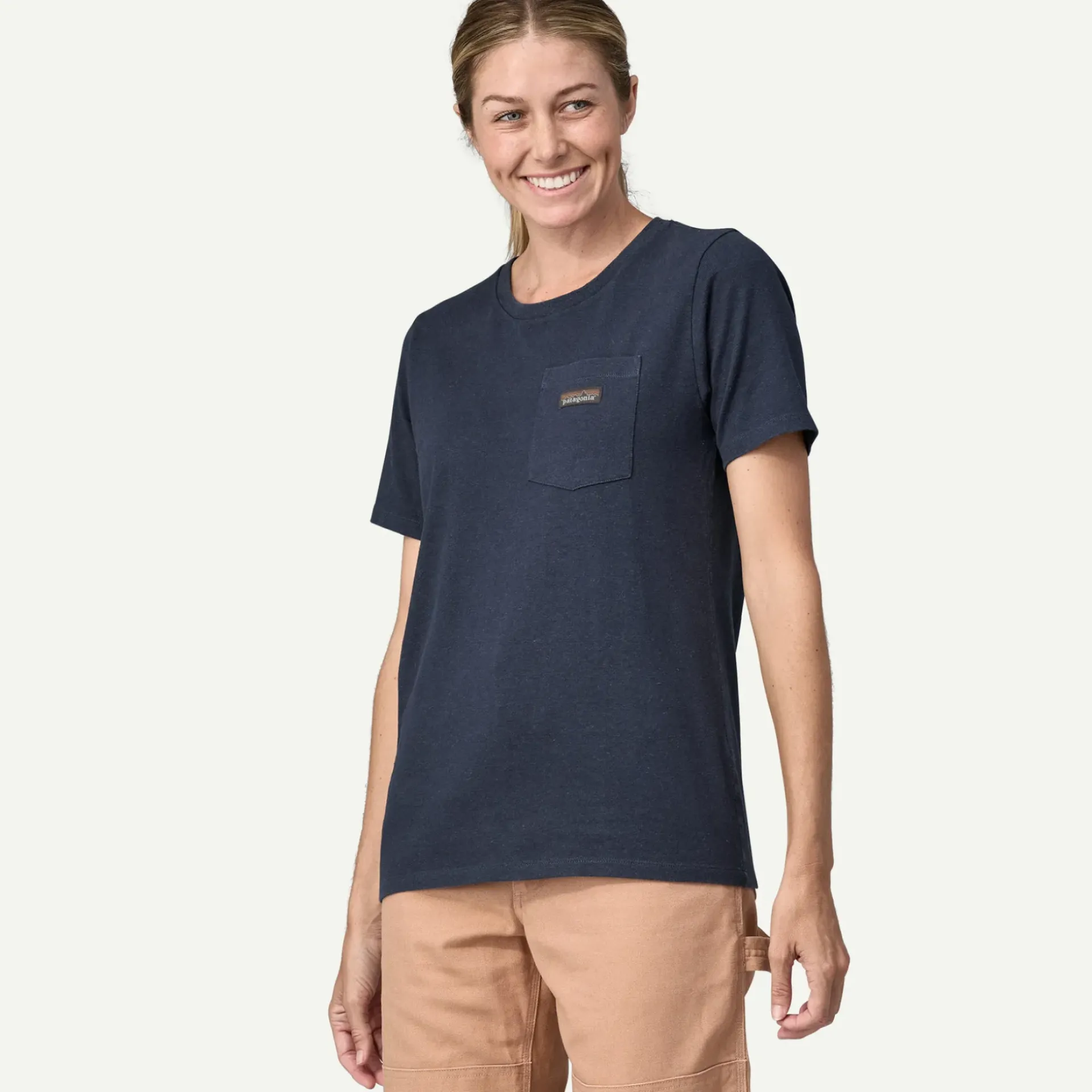 Hot Women's Work Pocket Tee Women Women’S|T-Shirts