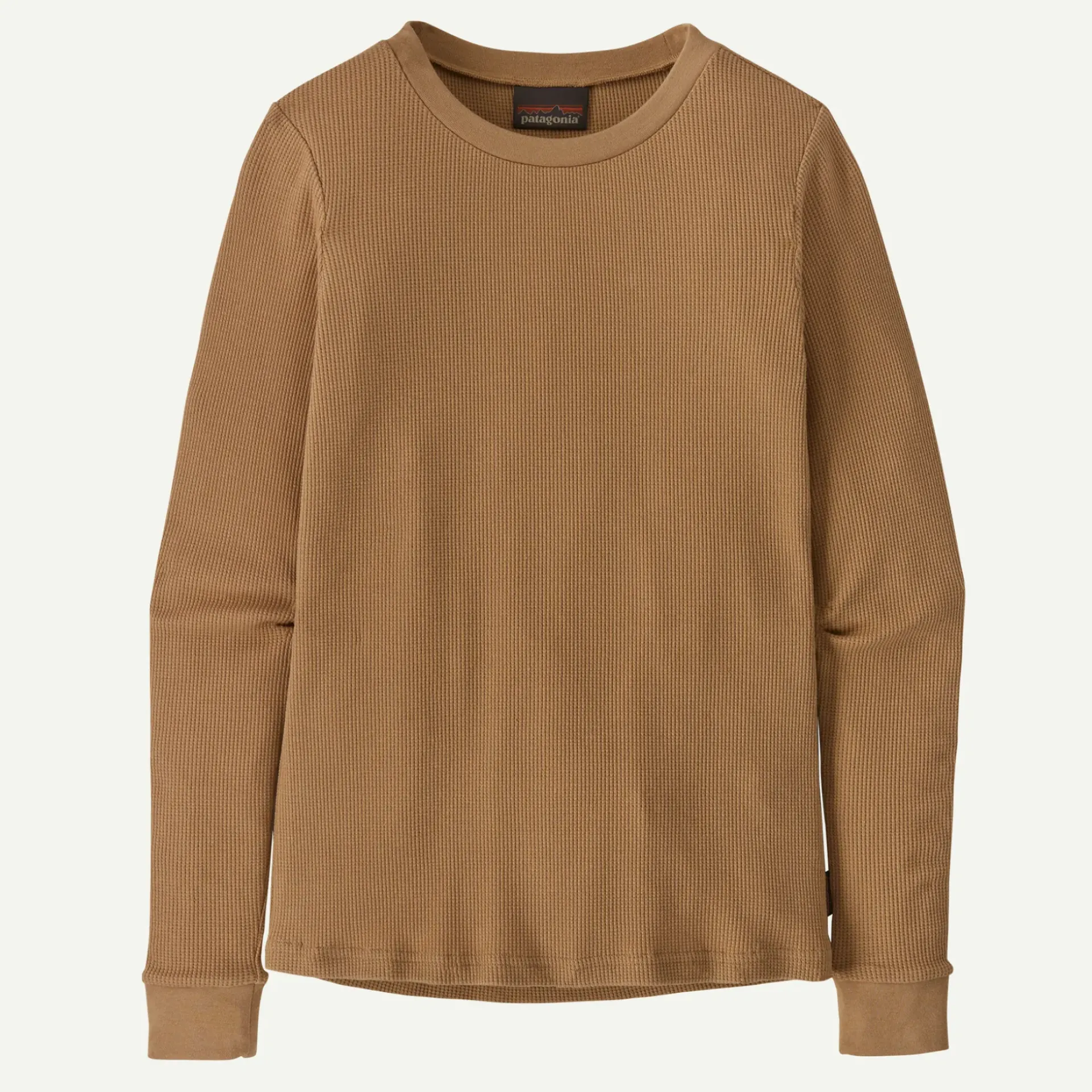 Best Women's Work Waffle Crewneck Women T-Shirts|Long Sleeve
