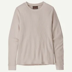 Best Women's Work Waffle Crewneck Women T-Shirts|Long Sleeve